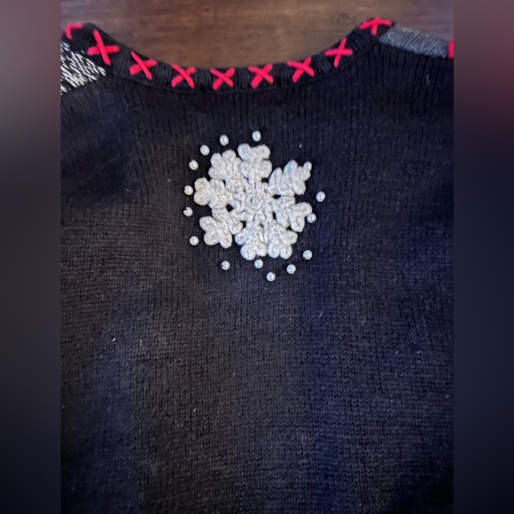 Designe Original Studio HoHoHo Ugly Christmas Sweater Size Small - Picture 7 of 9